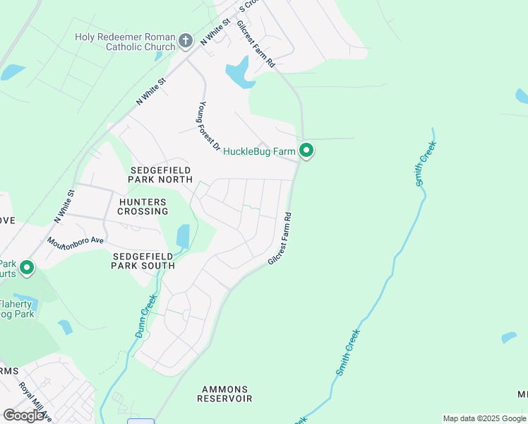 map of restaurants, bars, coffee shops, grocery stores, and more near 1532 Monterey Bay Drive in Wake Forest