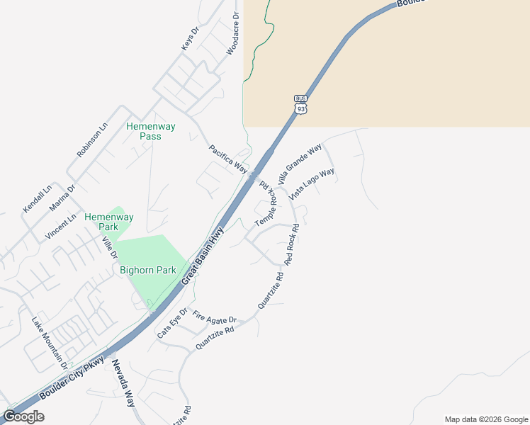 map of restaurants, bars, coffee shops, grocery stores, and more near 814 Lake Hill Drive in Boulder City