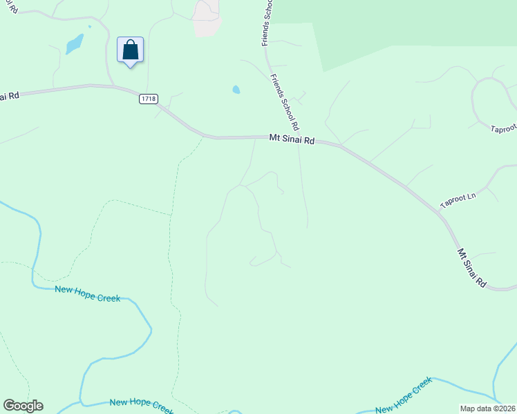 map of restaurants, bars, coffee shops, grocery stores, and more near 4663 Mount Sinai Road in Durham
