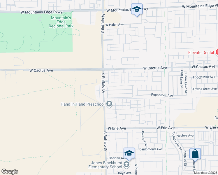 map of restaurants, bars, coffee shops, grocery stores, and more near 7769 Peaceful Trellis Drive in Las Vegas