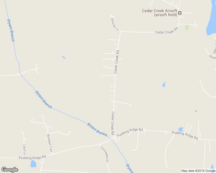 map of restaurants, bars, coffee shops, grocery stores, and more near 273 Cedar Creek Road in Mocksville