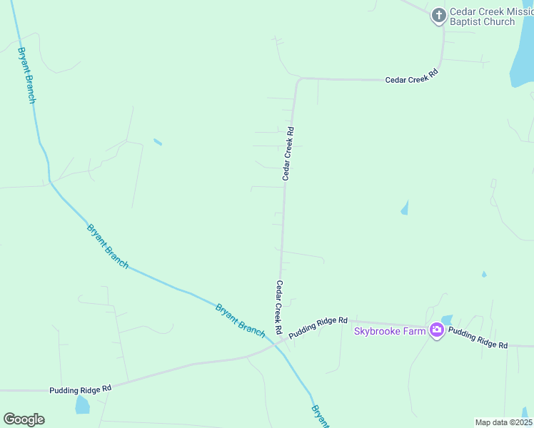 map of restaurants, bars, coffee shops, grocery stores, and more near 273 Cedar Creek Road in Mocksville