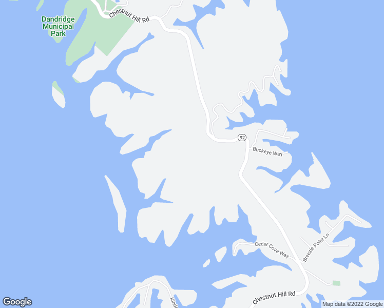 map of restaurants, bars, coffee shops, grocery stores, and more near 2620 East Highway 25 70 in Dandridge
