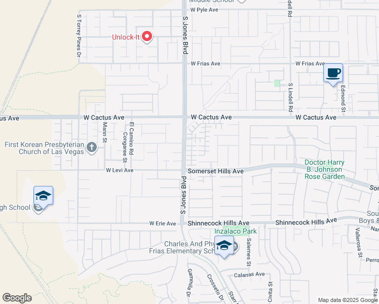 map of restaurants, bars, coffee shops, grocery stores, and more near 10637 Allegrini Drive in Las Vegas