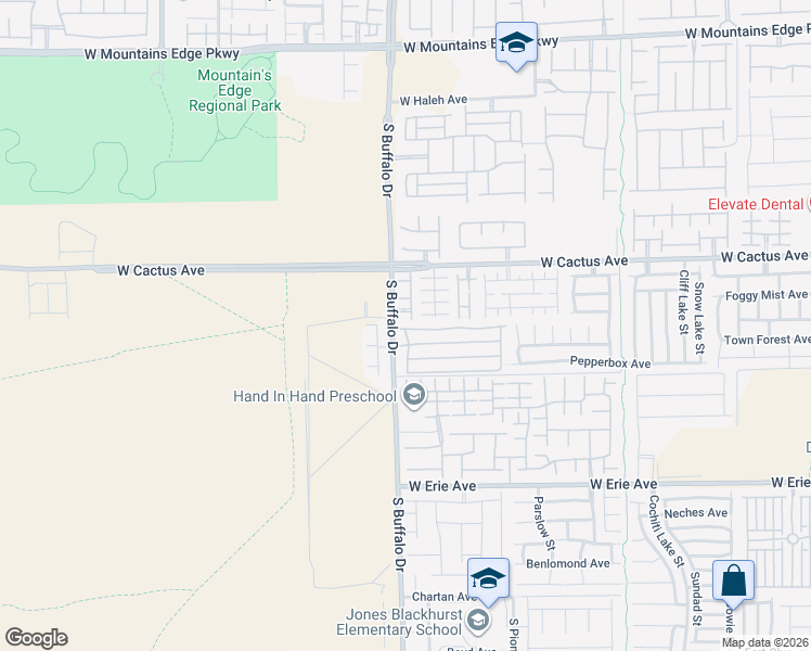 map of restaurants, bars, coffee shops, grocery stores, and more near 7795 Santos Bay Court in Las Vegas