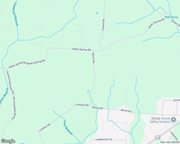map of restaurants, bars, coffee shops, grocery stores, and more near 605 Morie Road in Dandridge