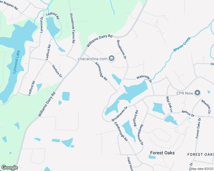 map of restaurants, bars, coffee shops, grocery stores, and more near 4330 Kimmeridge Road in Greensboro