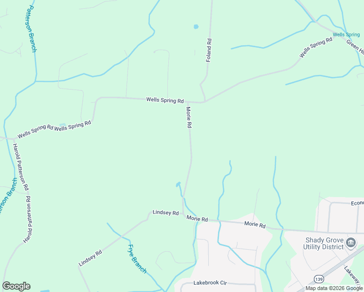 map of restaurants, bars, coffee shops, grocery stores, and more near 605 Morie Road in Dandridge