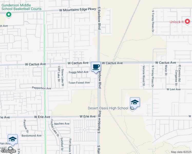 map of restaurants, bars, coffee shops, grocery stores, and more near 6930 Sturgeon Cape Avenue in Las Vegas