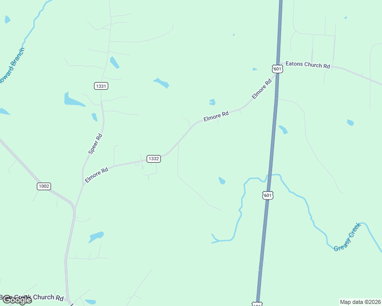 map of restaurants, bars, coffee shops, grocery stores, and more near 319 Elmore Road in Mocksville
