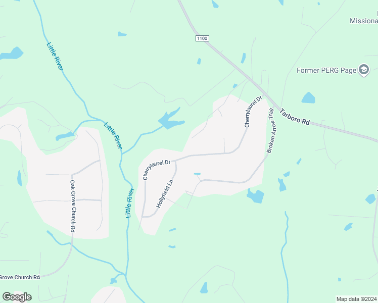 map of restaurants, bars, coffee shops, grocery stores, and more near 220 Cherrylaurel Drive in Youngsville