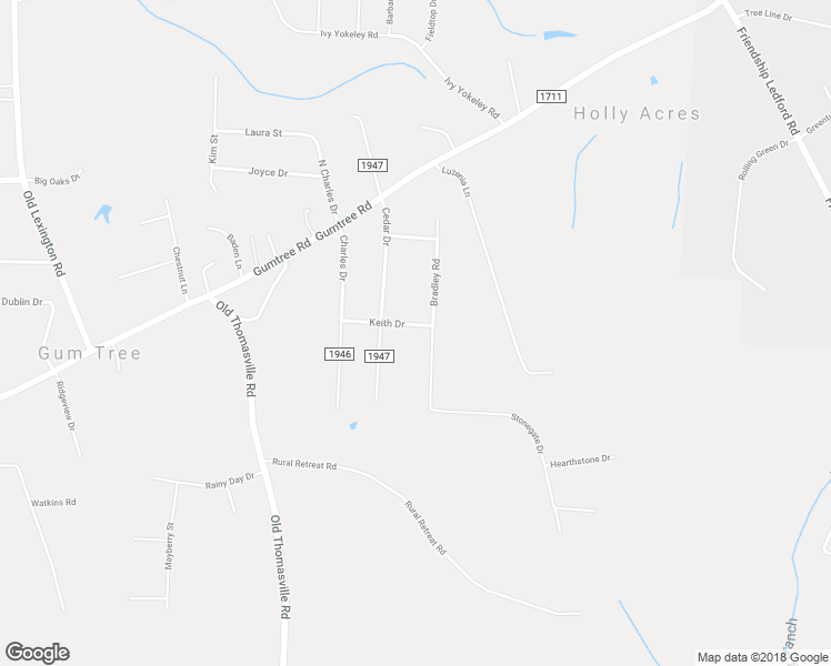 map of restaurants, bars, coffee shops, grocery stores, and more near 264 Keith Drive in Winston-Salem