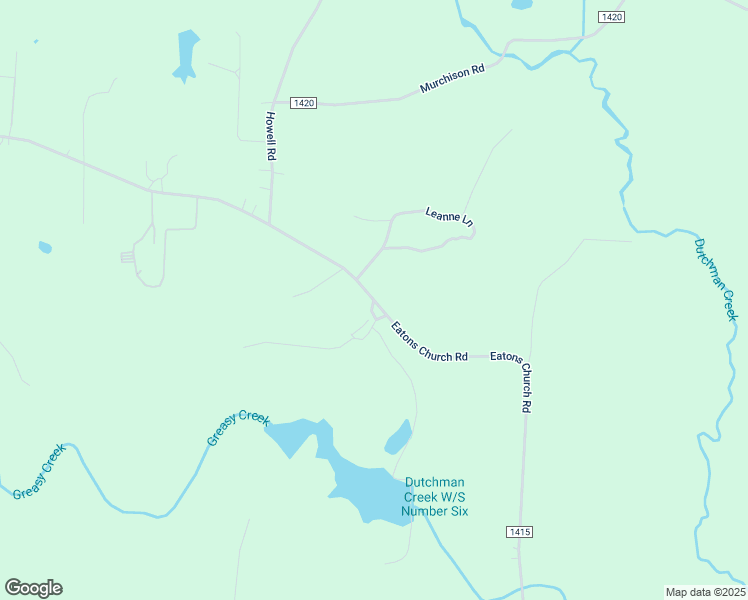 map of restaurants, bars, coffee shops, grocery stores, and more near 925 Eatons Church Road in Mocksville