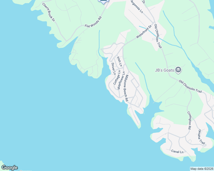 map of restaurants, bars, coffee shops, grocery stores, and more near 1490 Dover Lane in Dandridge