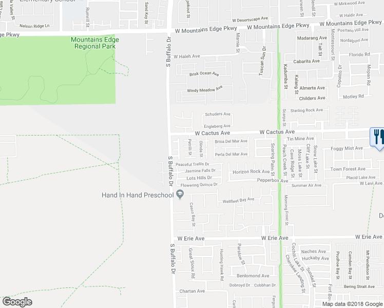 map of restaurants, bars, coffee shops, grocery stores, and more near 7715 Epico Way in Las Vegas