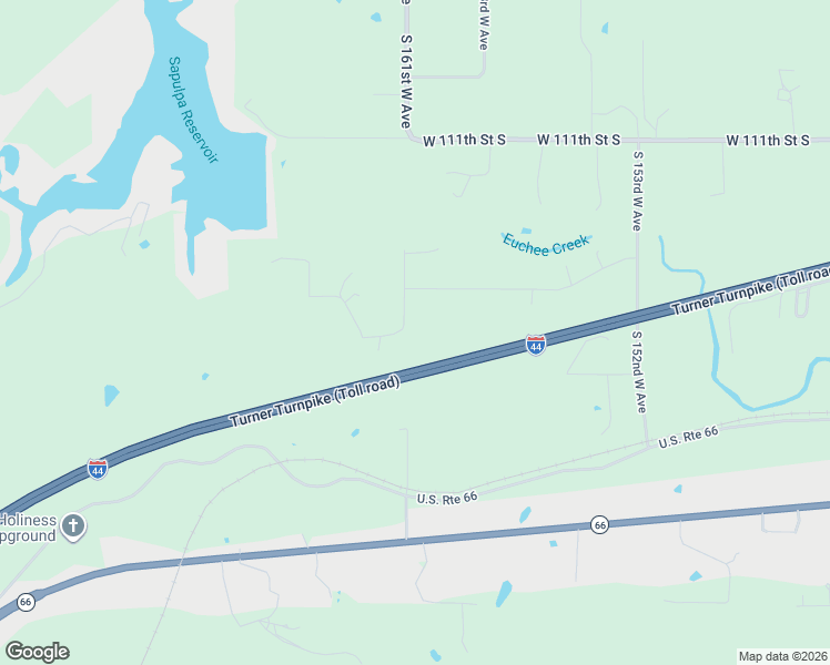 map of restaurants, bars, coffee shops, grocery stores, and more near 3011 Hickory Bluff Road in Sapulpa