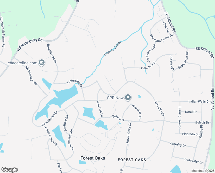 map of restaurants, bars, coffee shops, grocery stores, and more near 4000 Bradenton Drive in Greensboro
