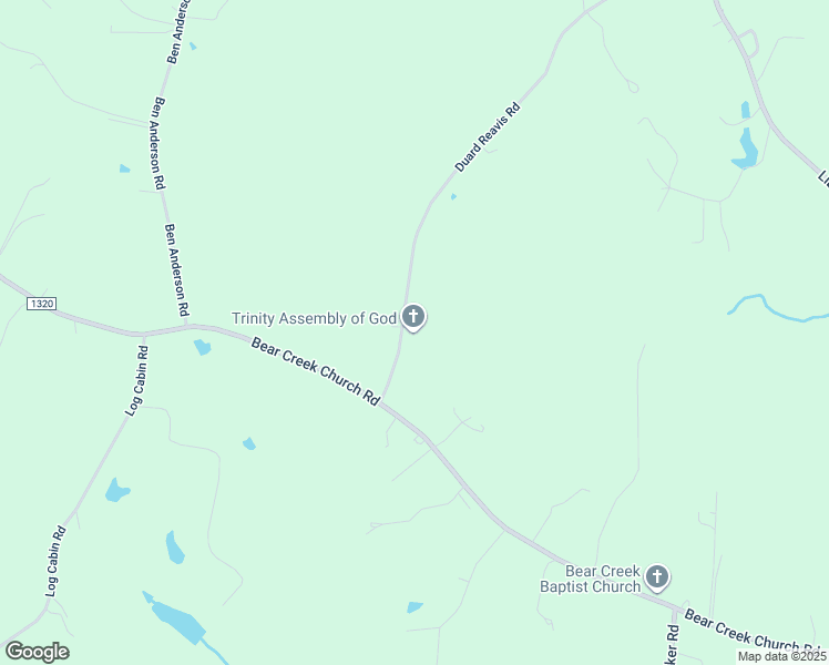 map of restaurants, bars, coffee shops, grocery stores, and more near 170 Duard Reavis Road in Mocksville