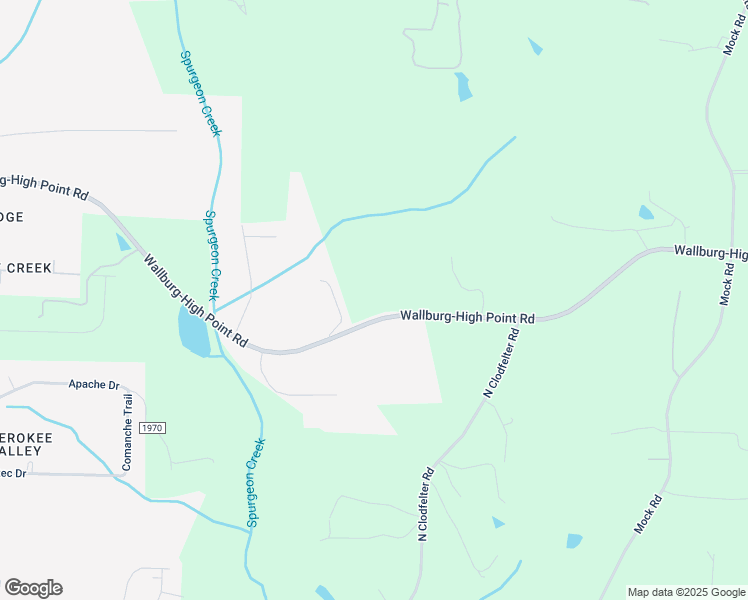 map of restaurants, bars, coffee shops, grocery stores, and more near 1297 Wallburg-High Point Road in High Point