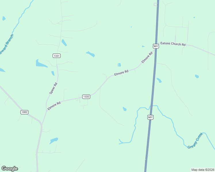 map of restaurants, bars, coffee shops, grocery stores, and more near 319 Elmore Road in Mocksville