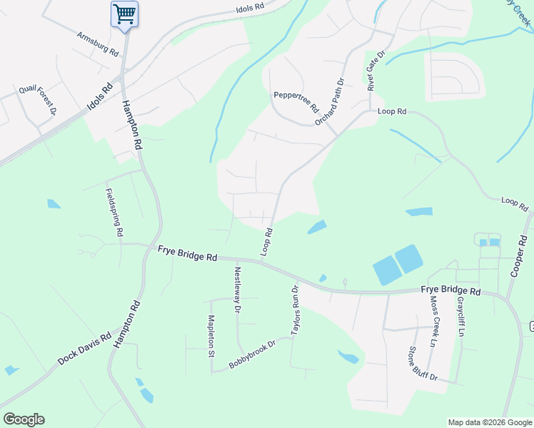 map of restaurants, bars, coffee shops, grocery stores, and more near 210 Salem Ridge Court in Clemmons