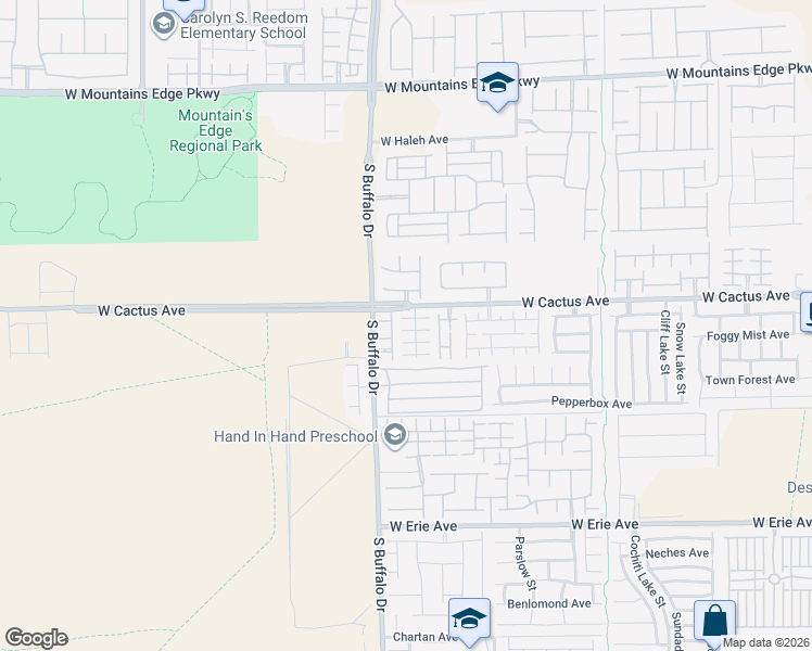 map of restaurants, bars, coffee shops, grocery stores, and more near 7715 Epico Way in Las Vegas
