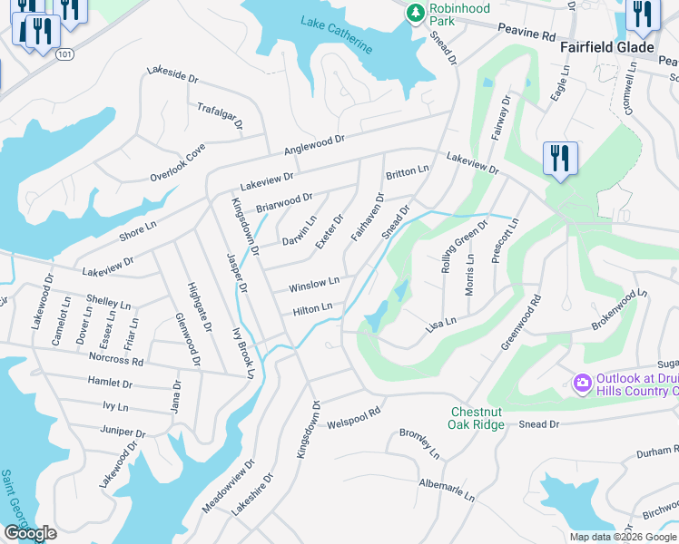 map of restaurants, bars, coffee shops, grocery stores, and more near 193 Snead Drive in Crossville