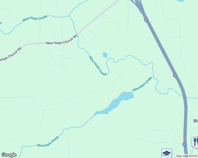map of restaurants, bars, coffee shops, grocery stores, and more near 1010 Mountain Creek Road in Chapel Hill