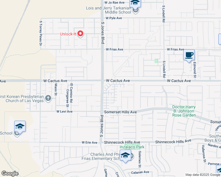 map of restaurants, bars, coffee shops, grocery stores, and more near 10549 Lessona Street in Las Vegas