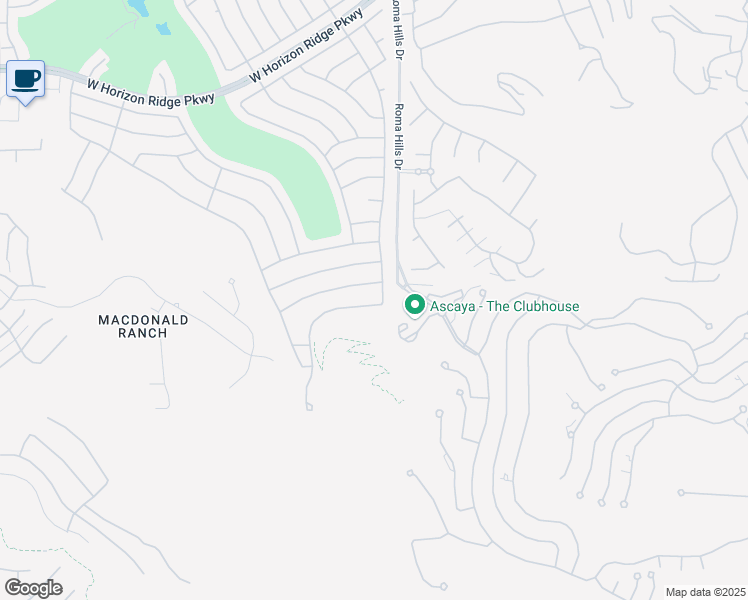 map of restaurants, bars, coffee shops, grocery stores, and more near 1802 Cypress Mesa Drive in Henderson