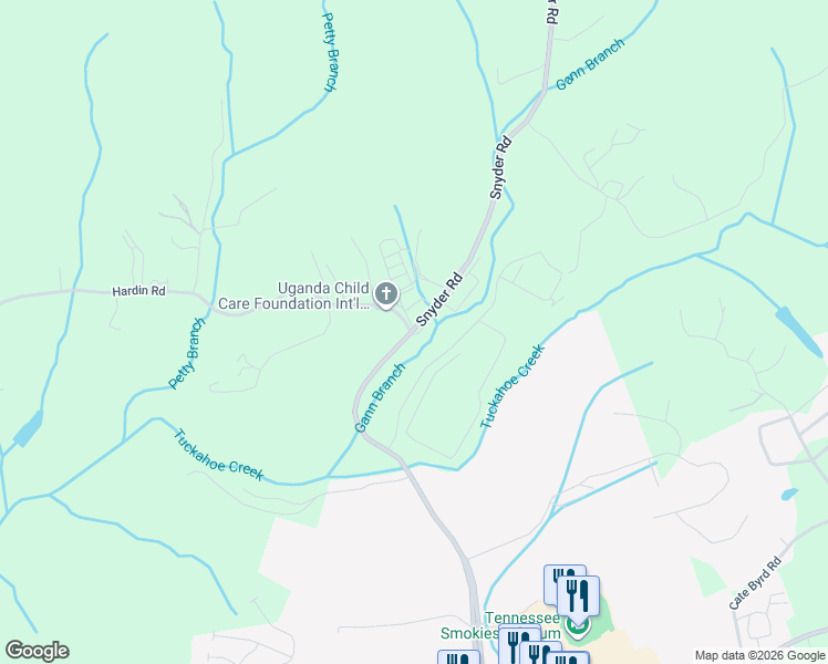 map of restaurants, bars, coffee shops, grocery stores, and more near 3936 Snyder Road in Kodak