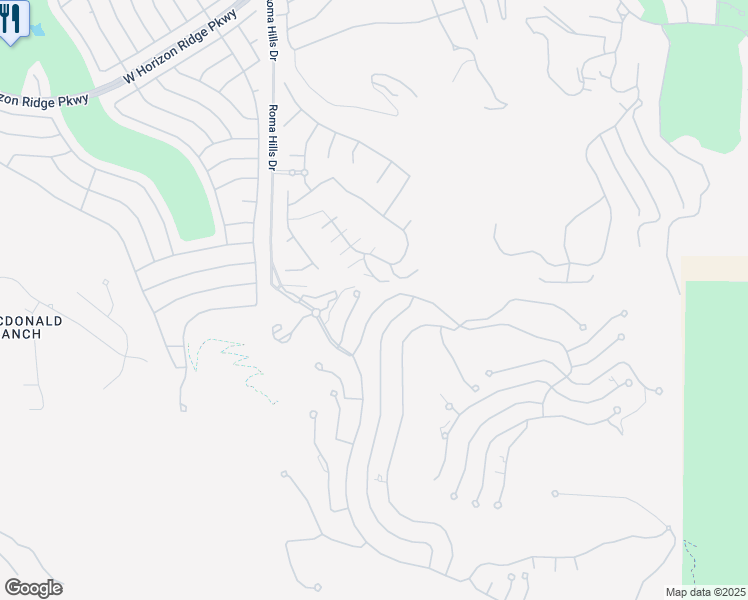 map of restaurants, bars, coffee shops, grocery stores, and more near 9 Cloud Chaser Boulevard in Henderson