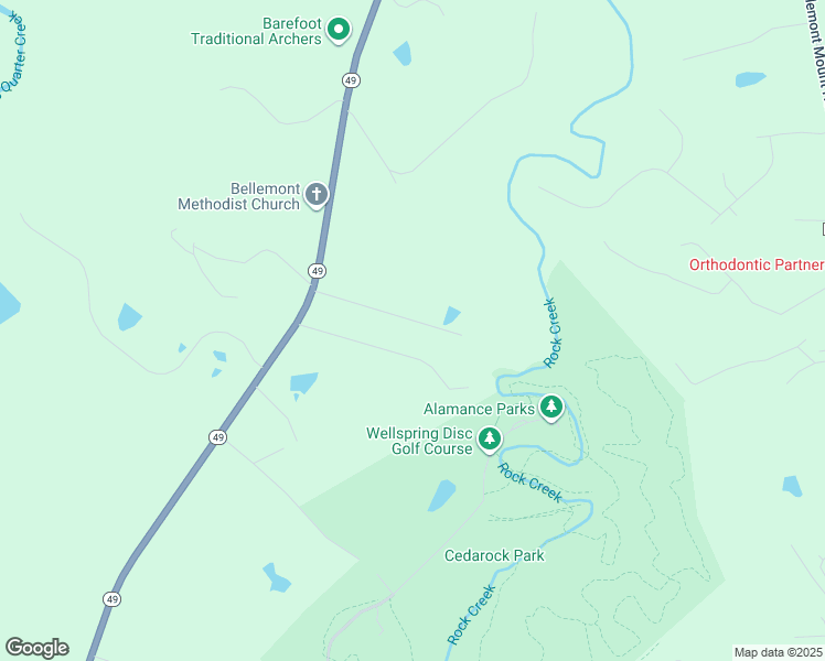map of restaurants, bars, coffee shops, grocery stores, and more near 1664 Billy Holt Trail in Burlington
