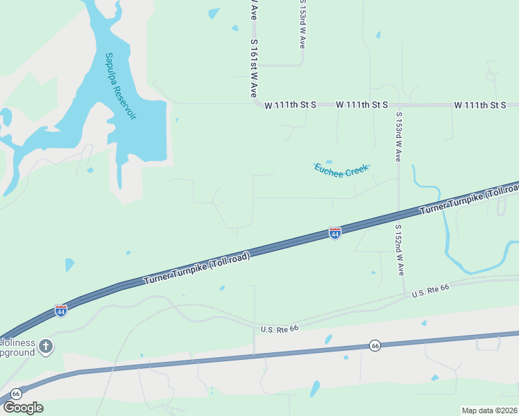 map of restaurants, bars, coffee shops, grocery stores, and more near 2933 Hickory Bluff Road in Sapulpa
