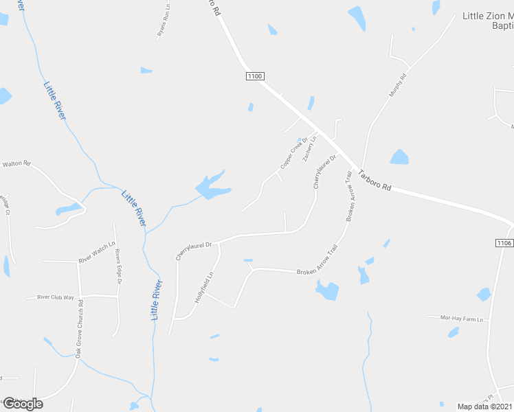 map of restaurants, bars, coffee shops, grocery stores, and more near 85 Copper Creek Drive in Youngsville