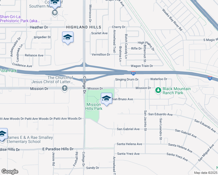 map of restaurants, bars, coffee shops, grocery stores, and more near 800 Singing Drum Drive in Henderson