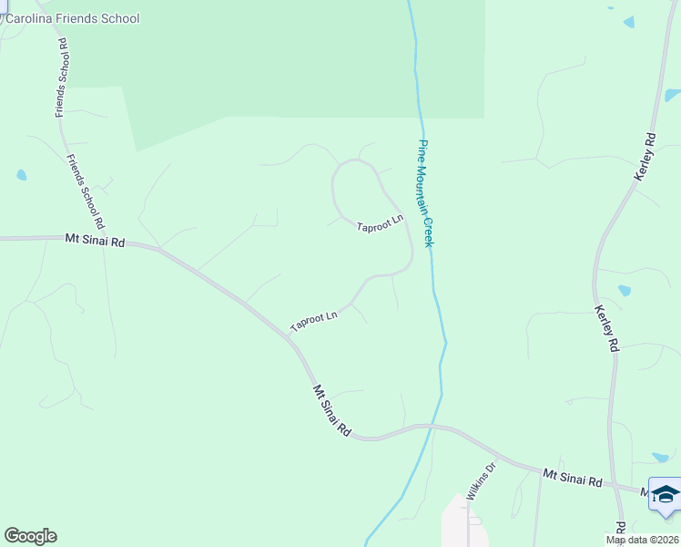 map of restaurants, bars, coffee shops, grocery stores, and more near 5433 Taproot Lane in Durham