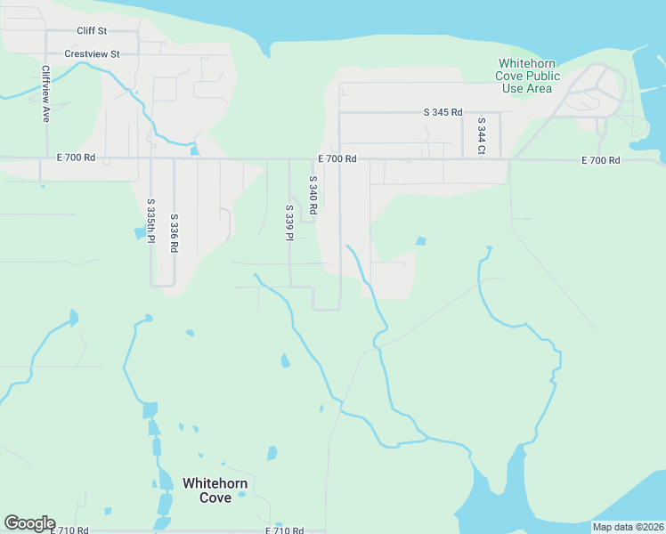 map of restaurants, bars, coffee shops, grocery stores, and more near 34052 East 703 Road in Wagoner