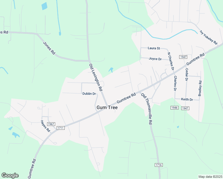 map of restaurants, bars, coffee shops, grocery stores, and more near 242 Woodberry Court in Winston-Salem