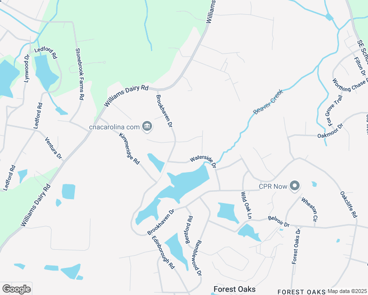 map of restaurants, bars, coffee shops, grocery stores, and more near 3702 Coopers Farm Road in Greensboro