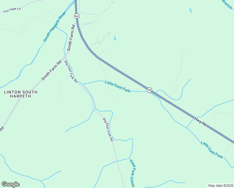 map of restaurants, bars, coffee shops, grocery stores, and more near 9467 Little East Fork Road in Franklin