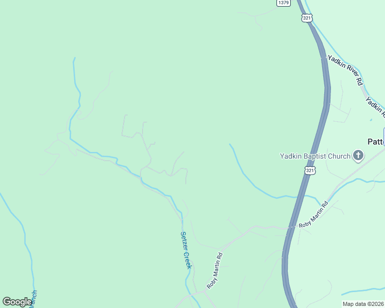 map of restaurants, bars, coffee shops, grocery stores, and more near 2464 Bridle Ridge Way in Lenoir