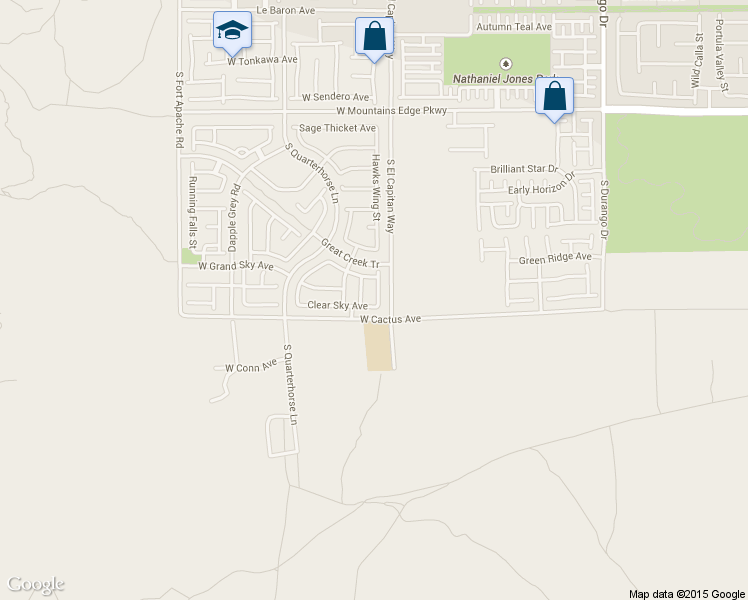 map of restaurants, bars, coffee shops, grocery stores, and more near 10473 Raining Sky St in Las Vegas