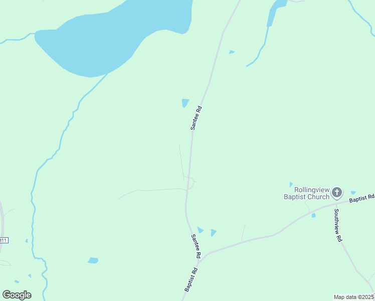 map of restaurants, bars, coffee shops, grocery stores, and more near 513 Santee Road in Durham
