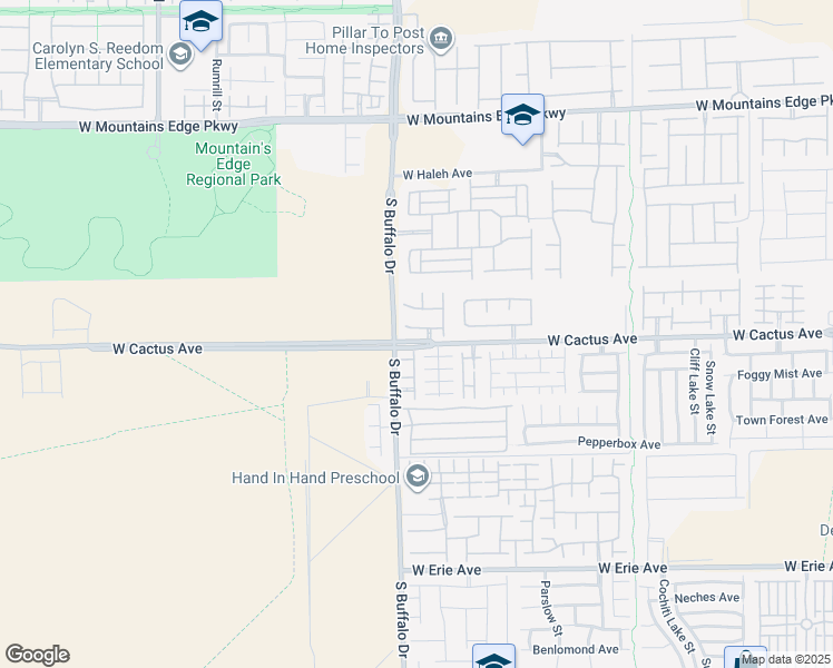 map of restaurants, bars, coffee shops, grocery stores, and more near 7769 Britton Rose Drive in Las Vegas