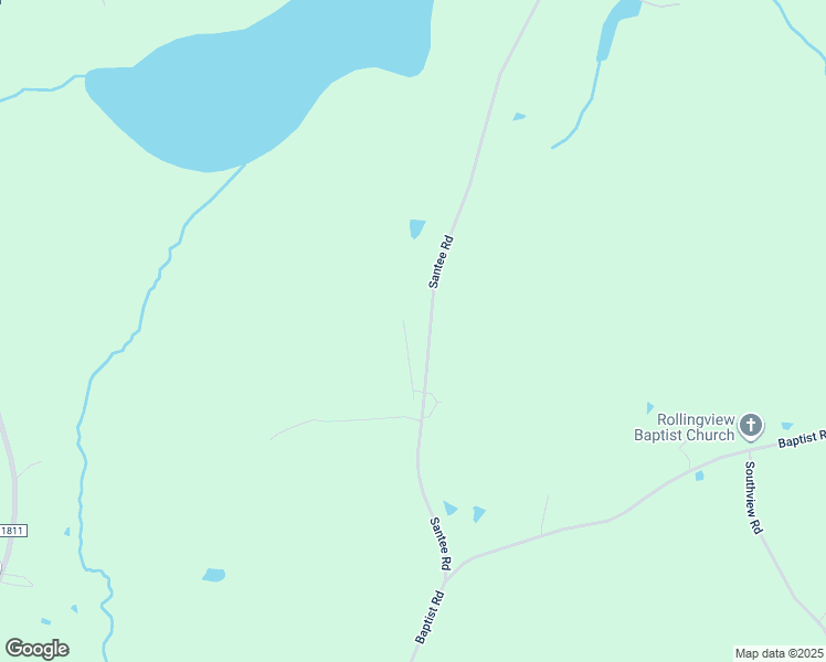 map of restaurants, bars, coffee shops, grocery stores, and more near 513 Santee Road in Durham