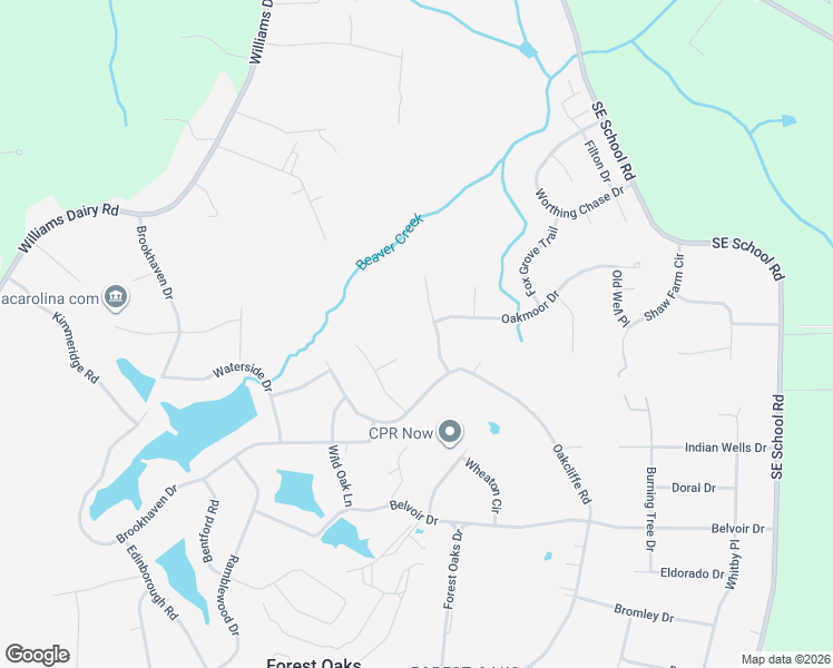 map of restaurants, bars, coffee shops, grocery stores, and more near 4502 Bradenton Court in Greensboro