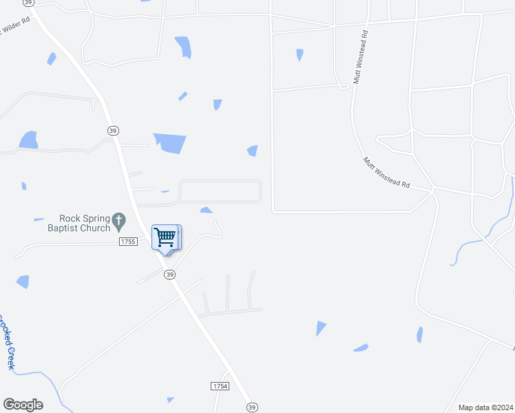 map of restaurants, bars, coffee shops, grocery stores, and more near 210 Wilders Lane in Louisburg