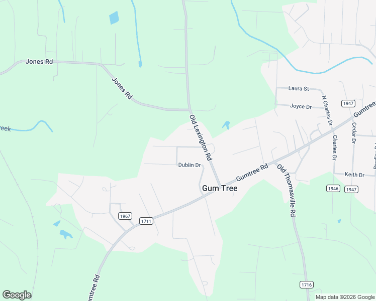 map of restaurants, bars, coffee shops, grocery stores, and more near 197 Canterbury Drive in Winston-Salem