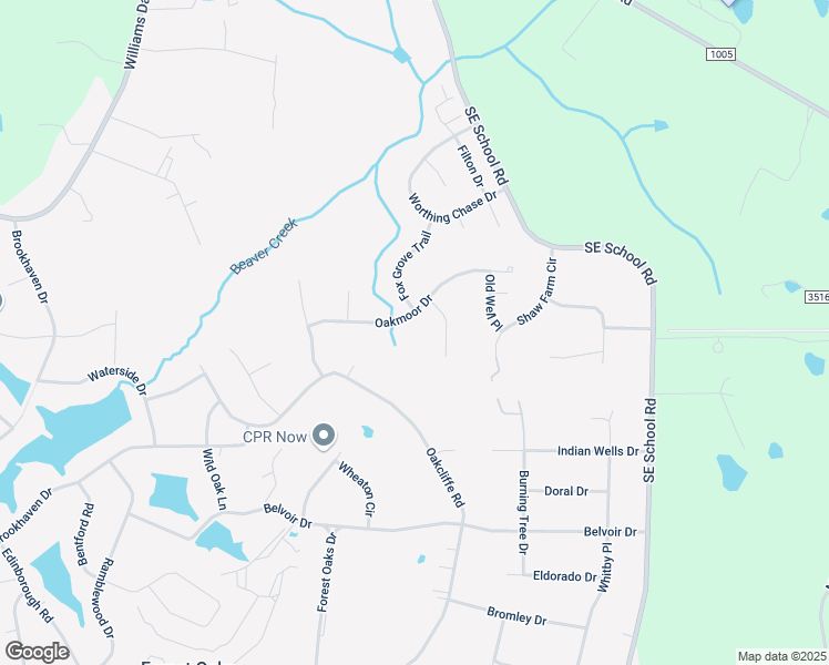 map of restaurants, bars, coffee shops, grocery stores, and more near 4408 Oakmoor Drive in Greensboro
